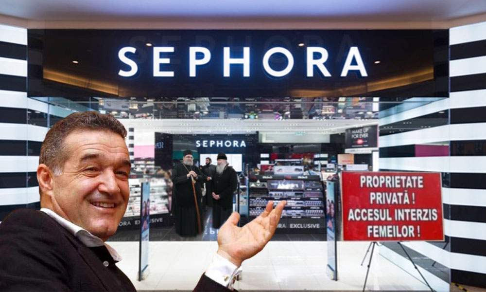 Odios! Becali vrea să construiască un magazin Sephora unde n-au voie femeile!