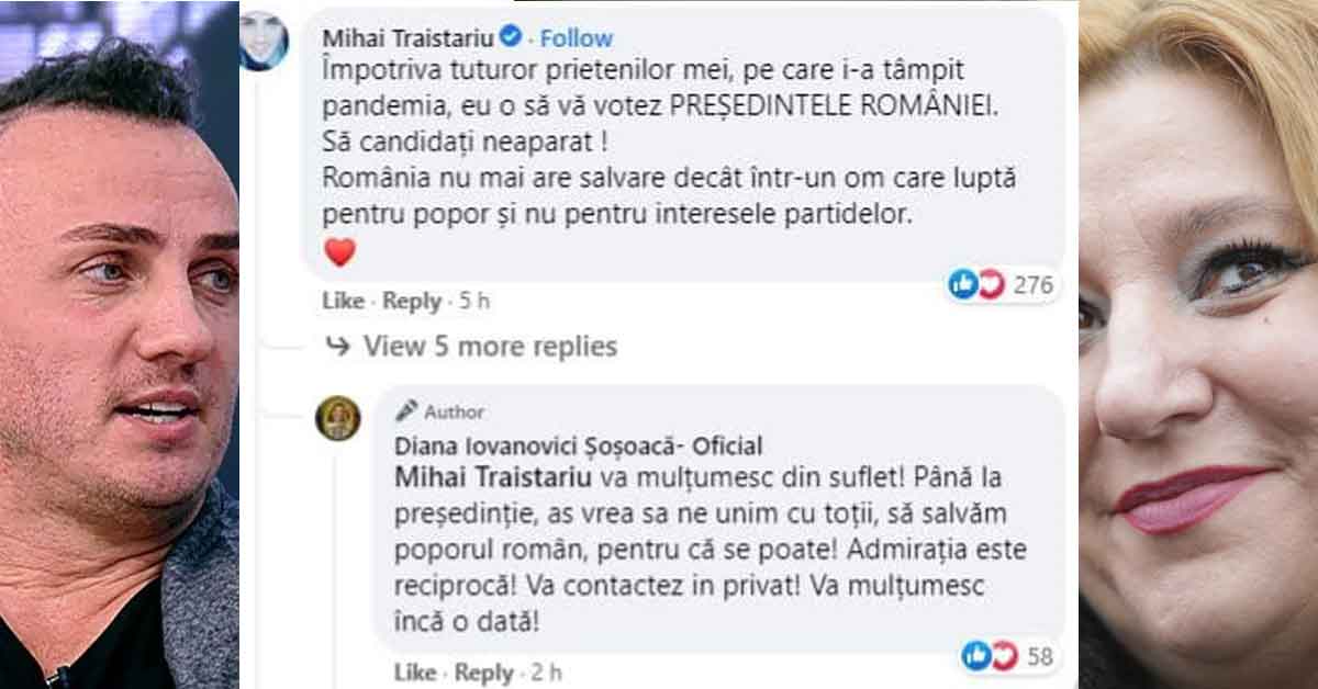 Şoşoacă şi Trăistariu şi-au unit forţele într-o mişcare anti-mască şi anti-chiloţi