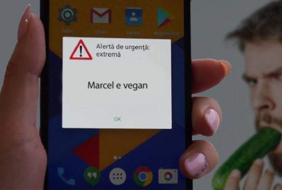 Un român a dat şpagă la RO-Alert ca să anunţe toată ţara că e vegan