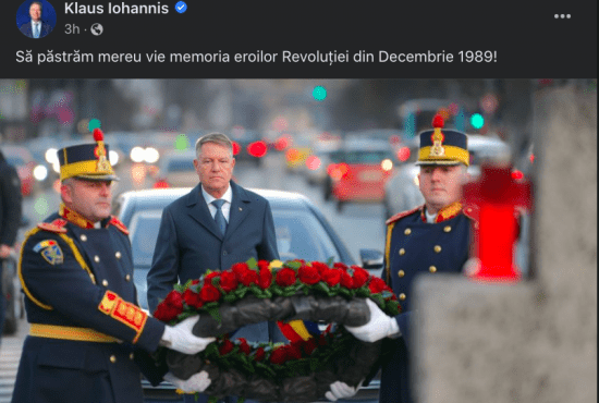 Iohannis a depus o coroană de flori la mormântul lui Ceaușescu
