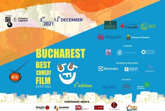 Bucharest Best Comedy Film 2021 – primul festival de film desfășurat pe TV: ComedyEst & Cinemaraton