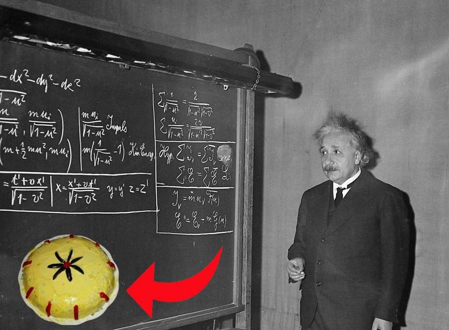 Einstein, geniul care a calculat câtă maioneză se pune în salata boeuf