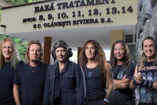 Rectificare: Iron Maiden nu vine la București, ci la Olănești, la tratament