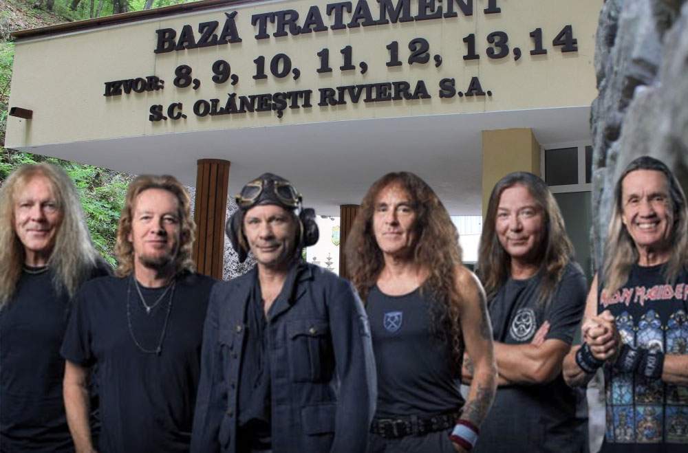 Rectificare: Iron Maiden nu vine la București, ci la Olănești, la tratament