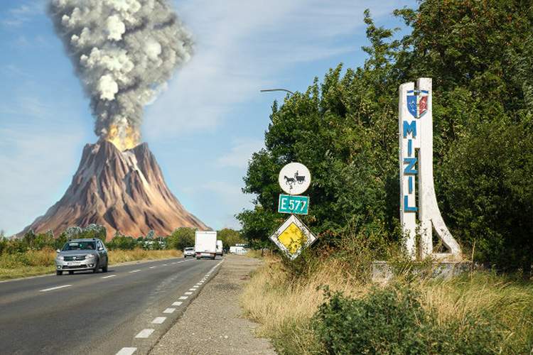 Pagube record de 135 de lei și 38 de bani după erupția unui vulcan în Mizil