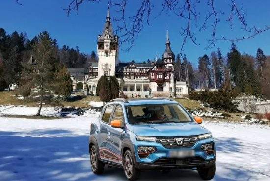 Un bucureștean cu Dacia Spring a reușit să ajungă la Sinaia cu 16 baterii externe