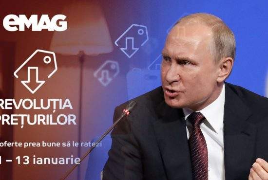 Rusia trimite trupe în România ca să înăbușe revoluția prețurilor de la eMag