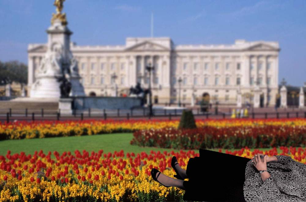 Regina Marii Britanii, găsită iar într-un șanț după 5-6 pahare de vin românesc
