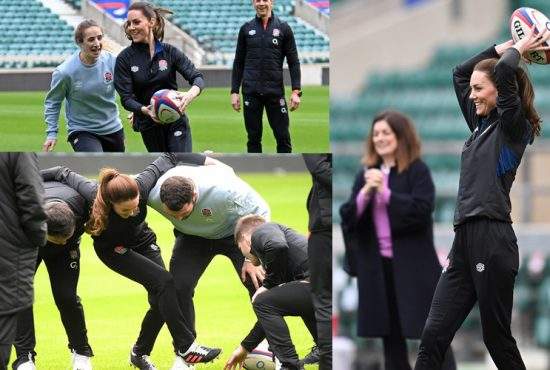 Kate Middleton e din nou însărcinată, după ce o grămadă la rugby a degenerat