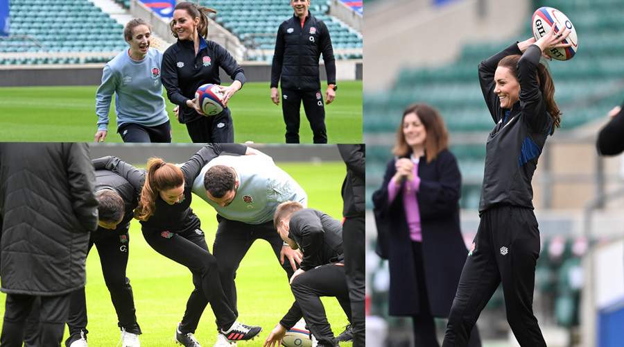 Kate Middleton e din nou însărcinată, după ce o grămadă la rugby a degenerat