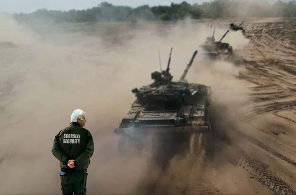Divizie rusească de tancuri, pusă pe fugă de un bodyguard de farmacie