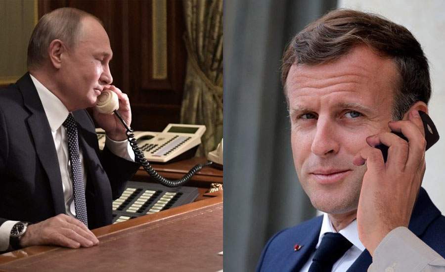 A spart gheața. La al 10-lea telefon Macron l-a întrebat pe Putin cu ce e îmbrăcat