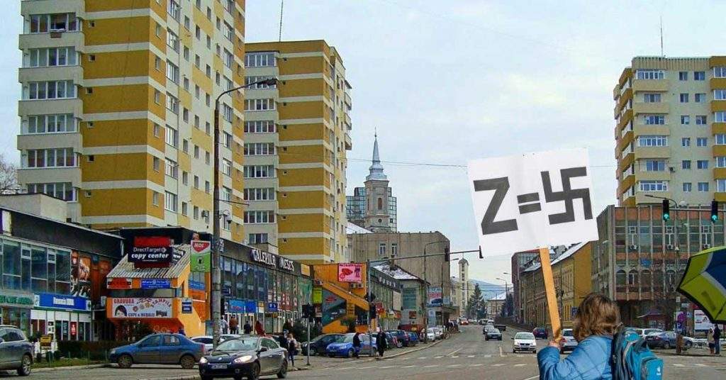 Z-ul putinist, interzis în România! Oraşul Zalău se va numi Şalău. Buzăul devine Bulău | Times New Roman - Cotidian independent de umor voluntar