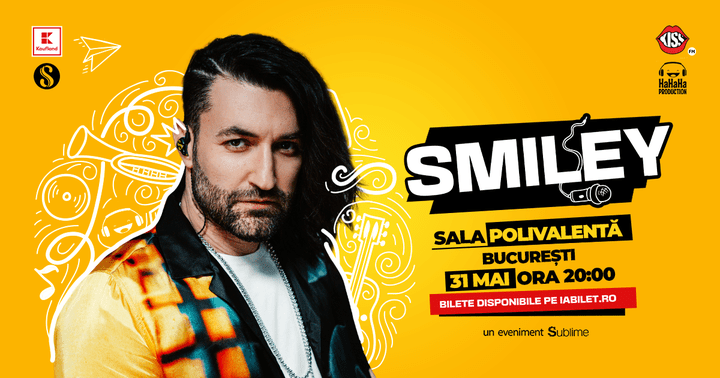 După COVID şi război, încă un dezastru! Smiley anunţă megaconcert la Polivalentă