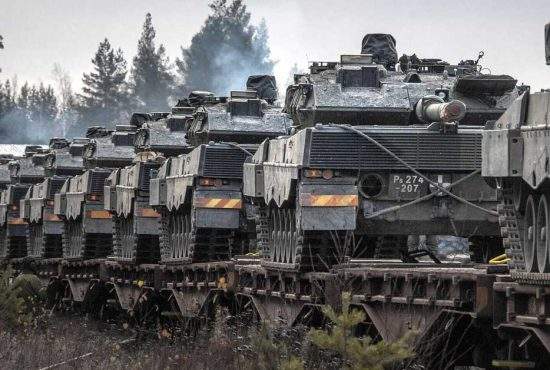 80 de tancuri Leopard cu destinația Ucraina au dispărut din tren la Țăndărei