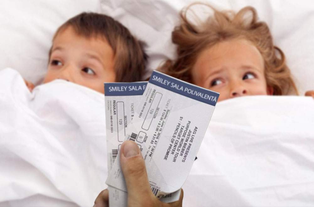 Parenting dur! Un român a luat două bilete la Smiley ca să-şi ameninţe copiii cu ele