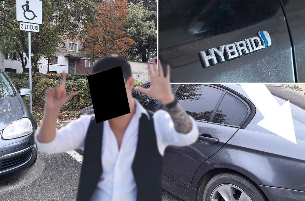 Update! Au apărut e-cocalarii, care parchează pe două locuri doar BMW-uri hibride