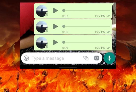 S-a inaugurat un cazan în Iad pentru cei care dau mesaje audio pe Whatsapp