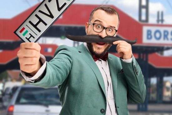 A apărut kitul pentru benzină ieftină în Ungaria: mustăți și plăcuțe ungurești