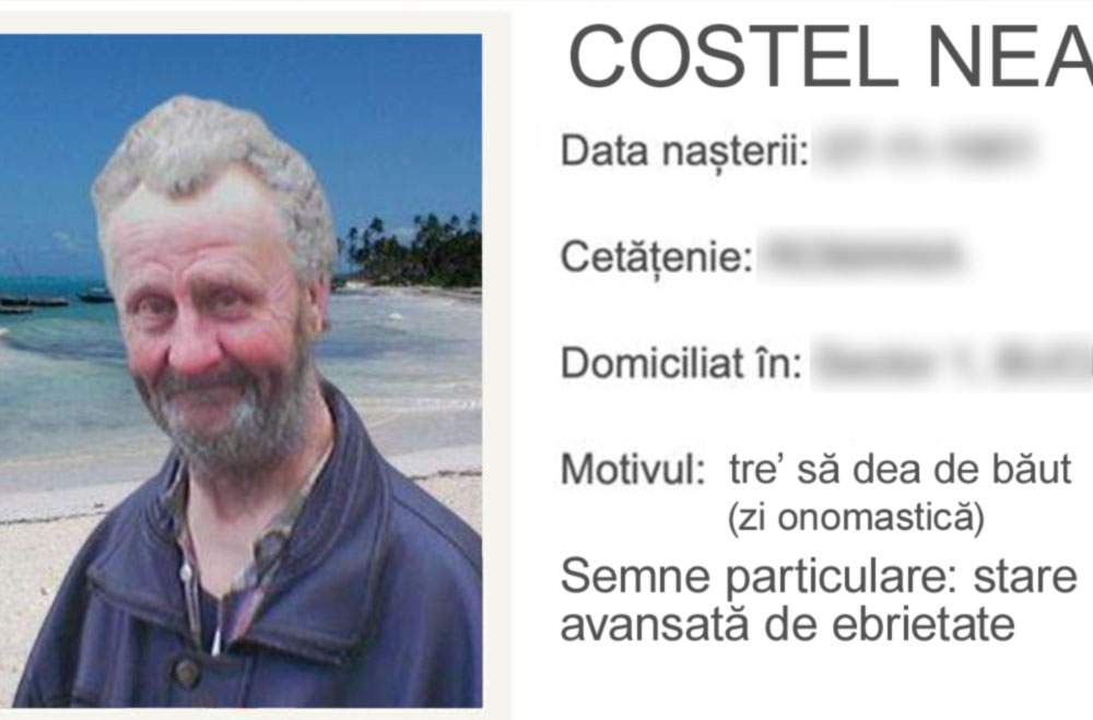 Nea Costel a fugit din țară ca să nu dea de băut de ziua lui. Dă-vă-n p… mea!