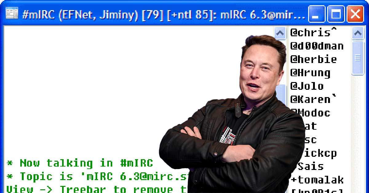 Elon Musk s-a răzgândit. În loc de Twitter va cumpăra mIRC