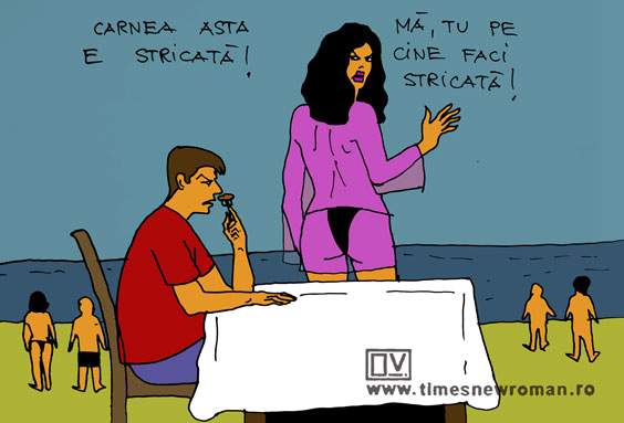 Carne stricată la mare