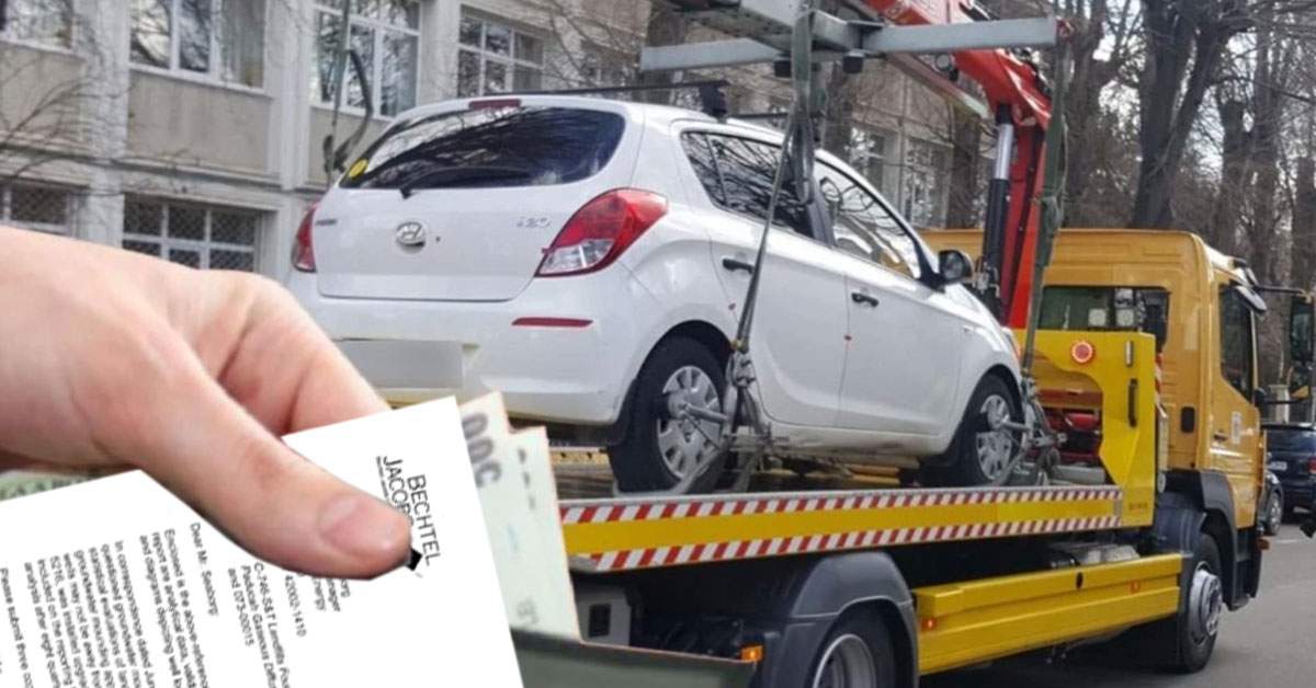 Sub o mașină ridicată din centrul Bucureștiului a fost găsit contractul Bechtel