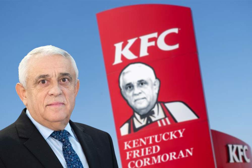 Petre Daea îşi deschide propriul KFC: Kentucky Fried Cormoran