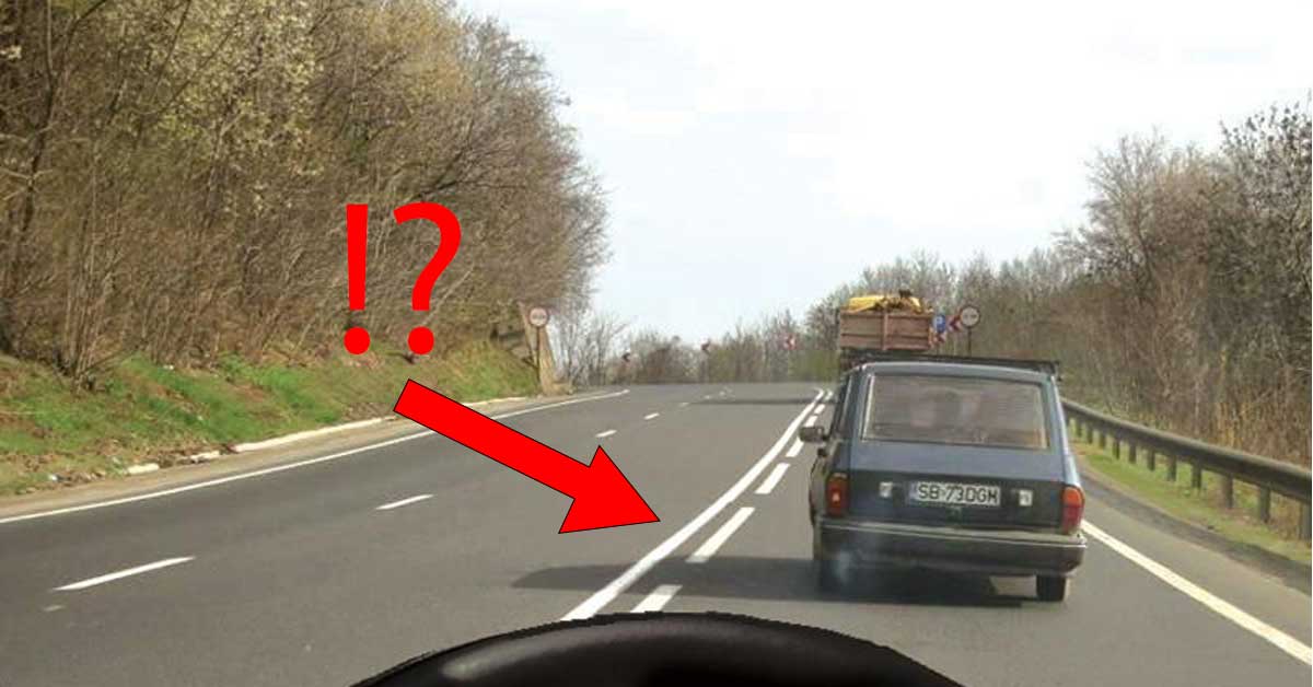 Linia continuă va fi desființată, că șoferii români nu știu la ce folosește