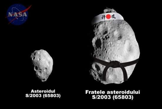 Adio, omenire! Asteroidul lovit de NASA are un frate mai mare care ştie karate