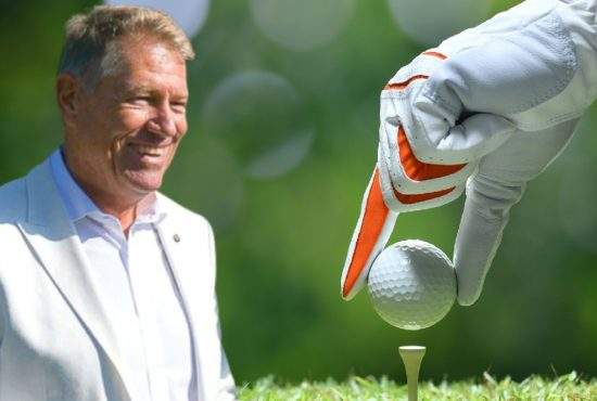 Iohannis a înființat un grup de lucru pentru combaterea vântului în timpul partidelor de golf