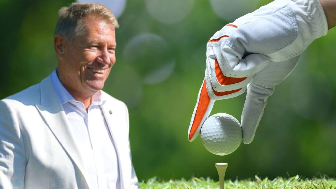 Iohannis a înființat un grup de lucru pentru combaterea vântului în timpul partidelor de golf