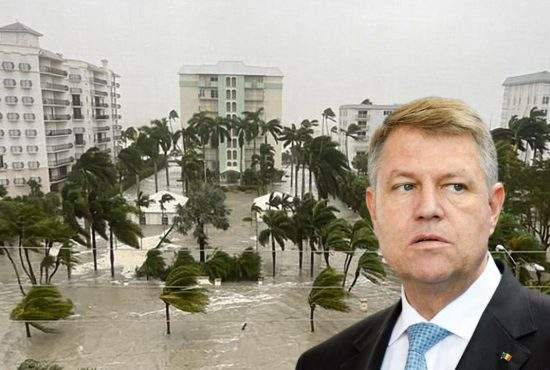 Iohannis a transmis Live din Florida detalii despre uraganul Ian