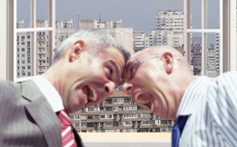 Doi oligarhi ruși s-au dat cap în cap încercând să se arunce pe același geam