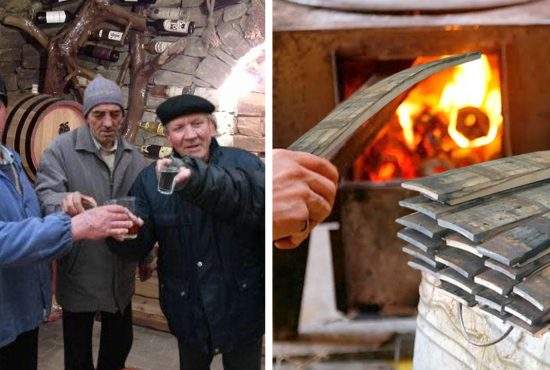 Moldovenii trag tare să golească butoaiele de vin, să aibă ce pune pe foc la iarnă