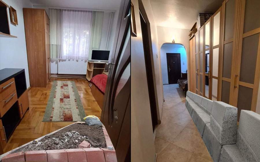 I ♥️ S3! Primăria Sector 3 i-a pus unui bucureștean borduri în apartament