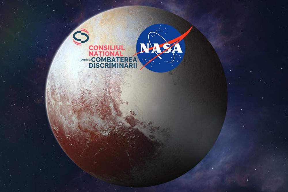 CNCD a amendat NASA cu 3000 lei pentru discriminare, că a zis că Pluto nu e planetă