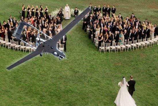 Un general român a folosit dronele Bayraktar ale armatei ca să filmeze nunta fiicei