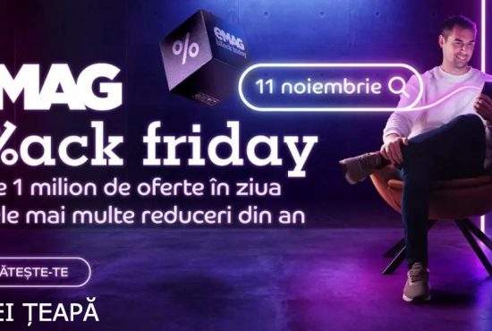 Precizări eMag. Prețurile de Black Friday au fost în euro, nu în lei!