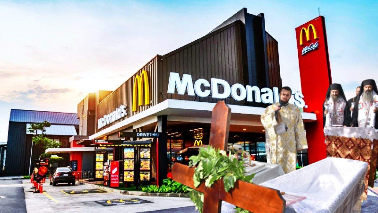 Pe lângă aniversări, la McDonalds se pot face și parastase cu Sad Meal în loc de Happy Meal