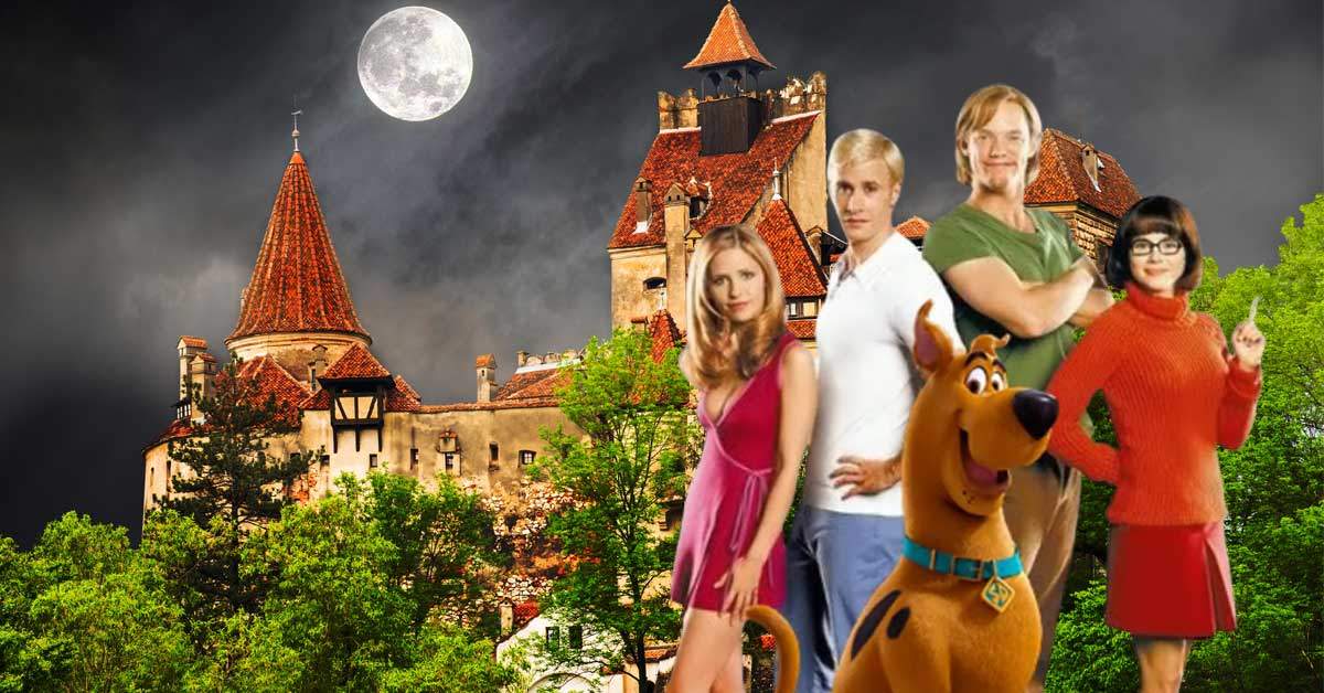 Scooby Doo și echipa sa anchetează la Bran petrecerea fantomă a lui Musk