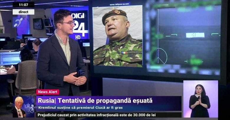 Digi24 susține că premierul Ciucă nu e gras.  „E propaganda Kremlinului!”