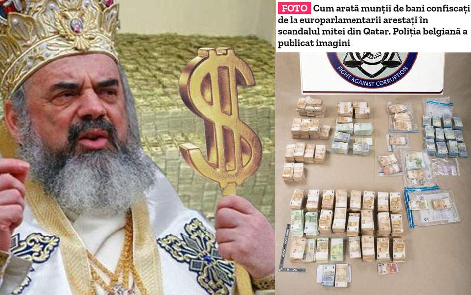 Patriarhul râde de „munţii de bani” găsiţi la Bruxelles: „LOL, ăia sunt bani?”