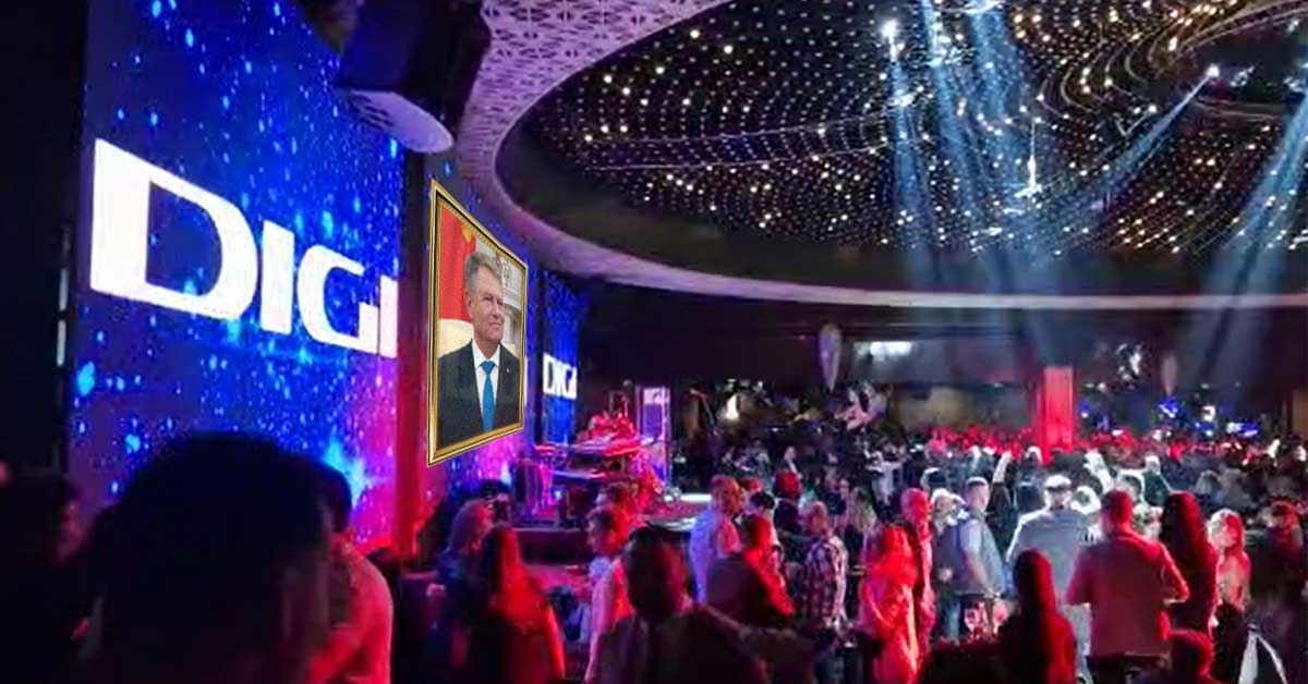 Angajat Digi dat afară de la petrecerea firmei, că n-a vrut să pupe tabloul cu Iohannis