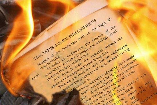 Protest la Facultatea de Filozofie. Studenții ard cărțile austriacului Wittgenstein