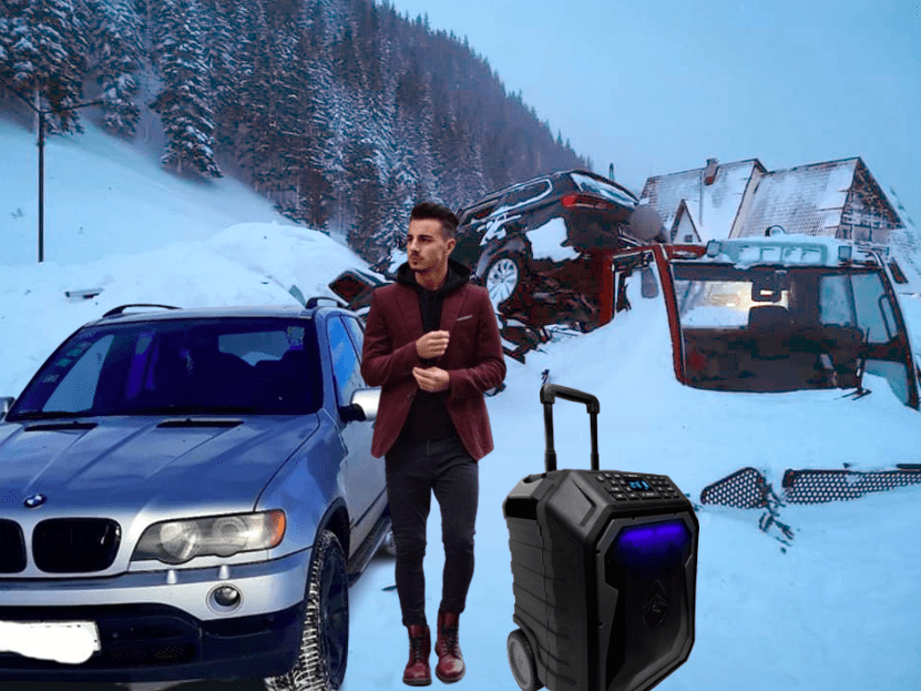 Avalanșa de la Capra, declanșată de un turist care a scos boxa cu manele pe geam