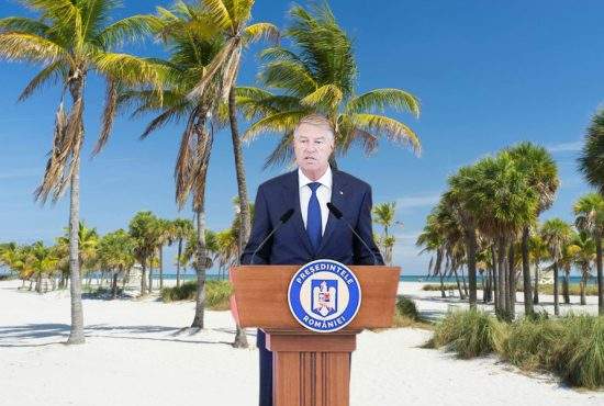 Din cauza activității seismice, Iohannis mută președinția României la Miami