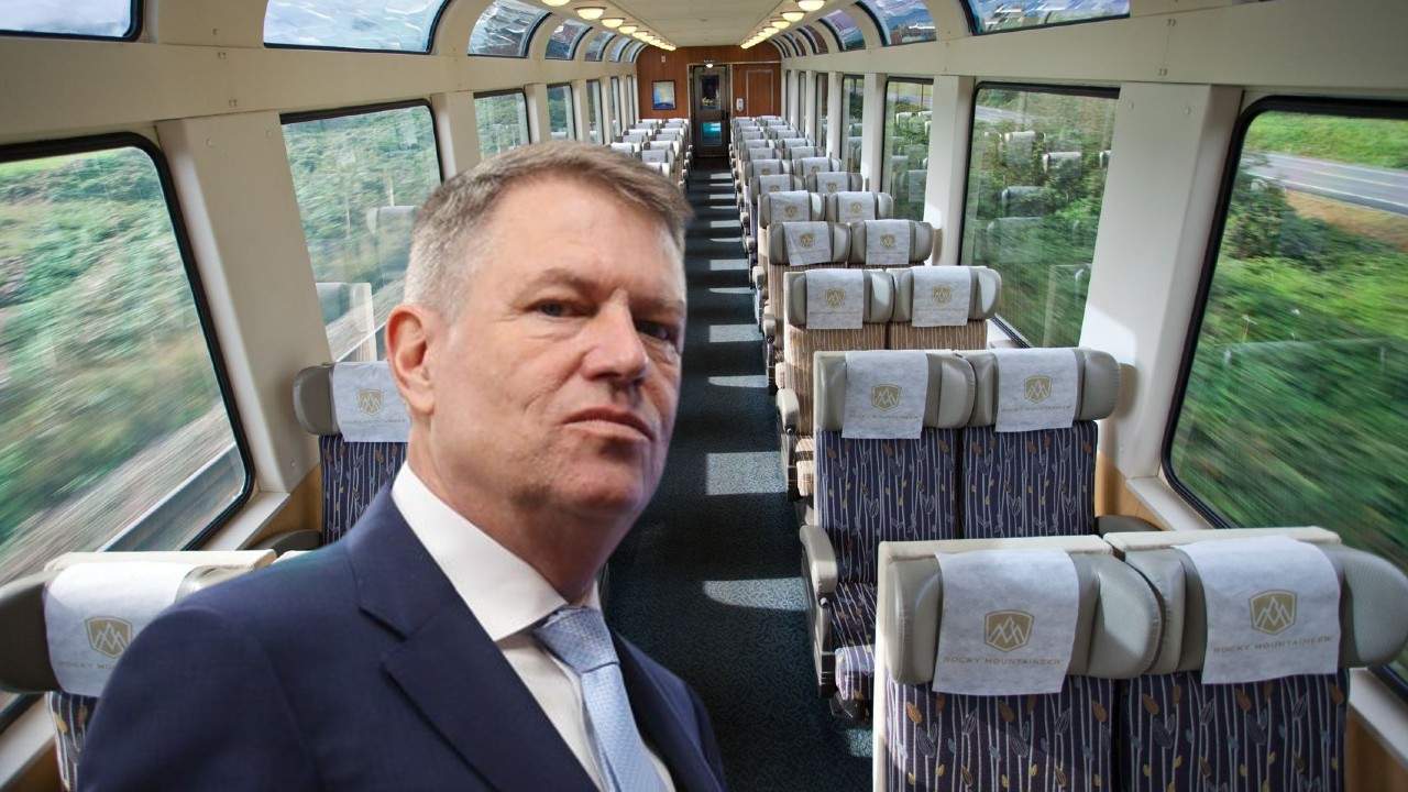 Inspirat de Biden, Iohannis și-a luat propriul tren ca să călătorească mai mult