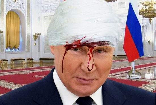 Ca-n Benny Hill! Putin a ajuns în spital după ce s-a dat cap în cap în cap cu sosia