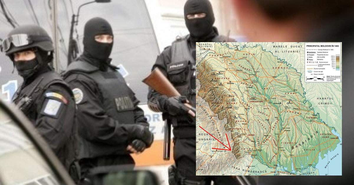 Rețea de falsificatori de hărți care susțin că Buzăul nu e în Moldova, destructurată de DIICOT